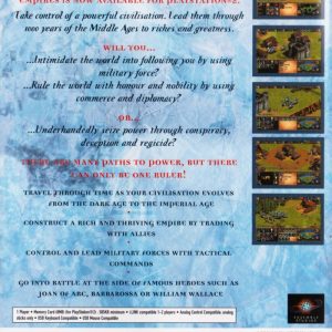 Playstation 2 (PS2) - Age of Empires 2 : The Age of Kings