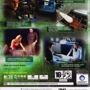 Playstation 2 (PS2) -CSI (Crime Scene Investigation) : 3 Dimensions of Murder