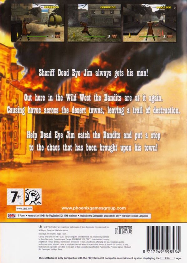 Playstation 2 (PS2) - Dead Eye Jim