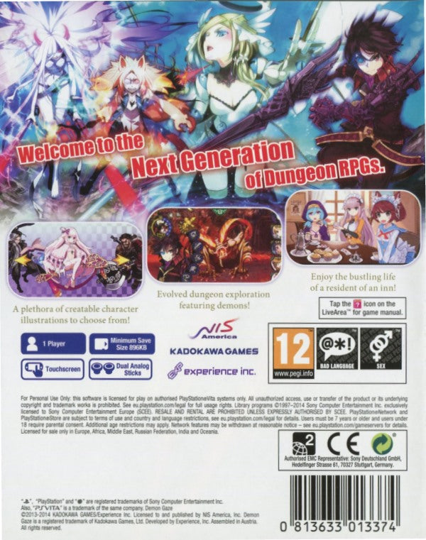 Playstation Vita - Demon Gaze