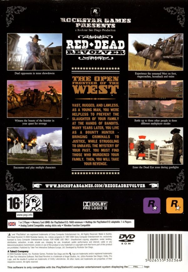 PS2 - Red Dead Revolver