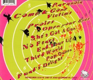 CD -  New York REL-X ‎– She's Got a Gun/Paranoia (2002)