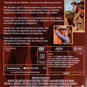 DVD - Rio Bravo Baksida