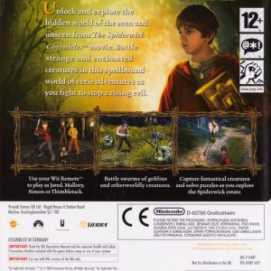 Nintendo Wii - Spiderwick Chronicles