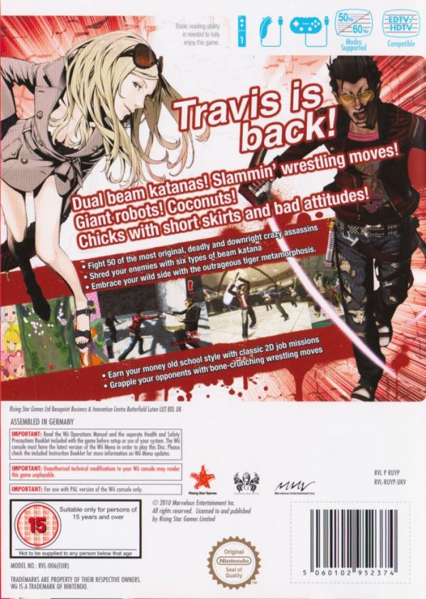 Nintendo Wii - No More Heroes 2 : Desperate Struggle