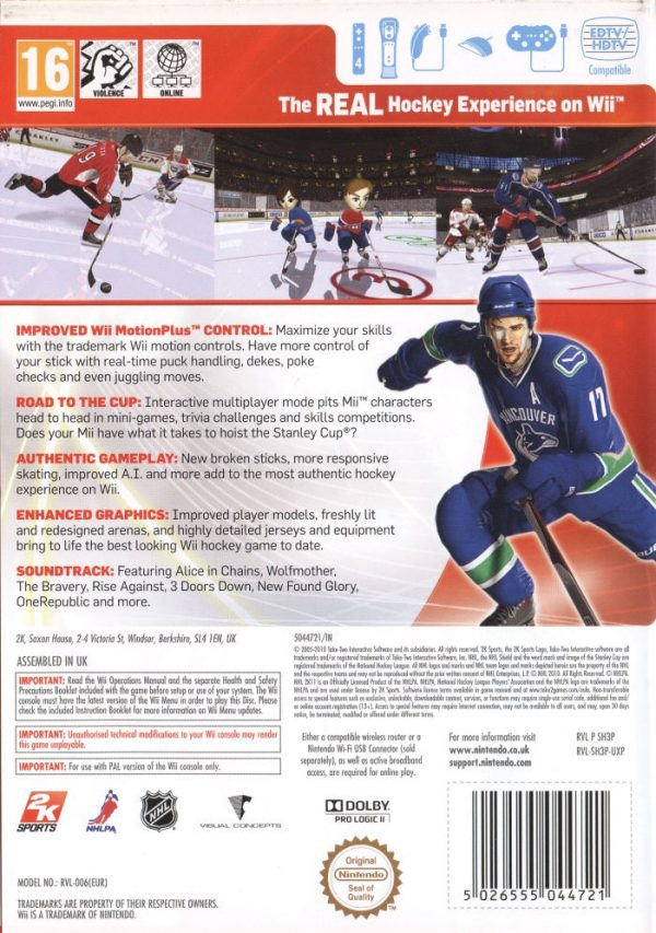 Wii - NHL 2K11
