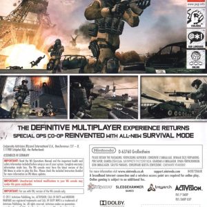 Wii - Call of Duty: Modern Warfare 3 (MW3)