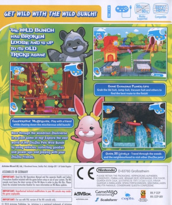 Nintendo Wii - ZhuZhu Pets: Featuring The Wild Bunch