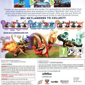 Nintendo Wii - Skylanders: Spyro's Adventure (Spelet) baksida
