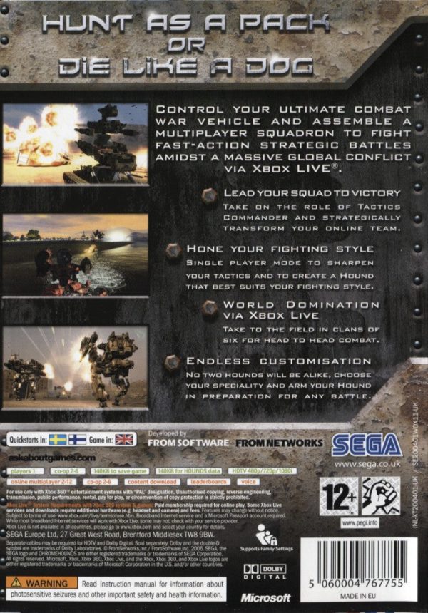 Xbox 360 - ChromeHounds