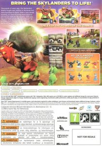 XBOX 360 - Skylanders: Giants (Spelet) back cover