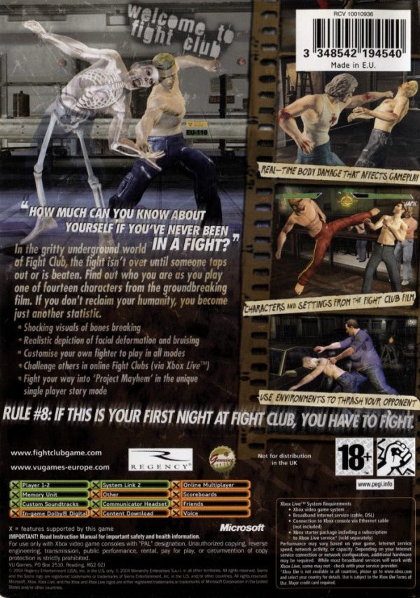 XBOX - Fight Club