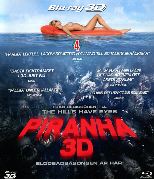 BLURAY3177 Bluray - Piranha 3D front cover