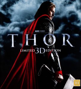 Bluray - Thor (3D) front cover