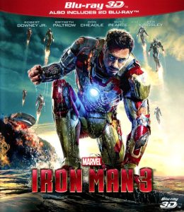Bluray - Iron Man 3 (3D) front cover