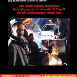 DVD - Beck: Polismördaren (1993) baksida