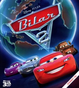 Bluray - Disney Pixar Bilar 2 (Cars 2) (3D) front cover
