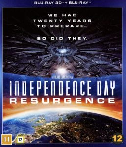 Bluray - Independence Day: Resurgence (3D) front cover