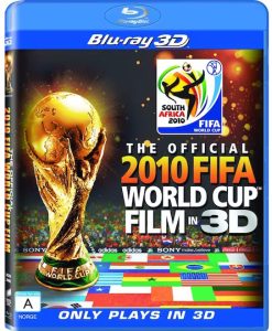 Bluray - Official 2010 FIFA World Cup Film In 3D front cover