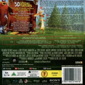 Bluray - Open Season (3D) back cover
