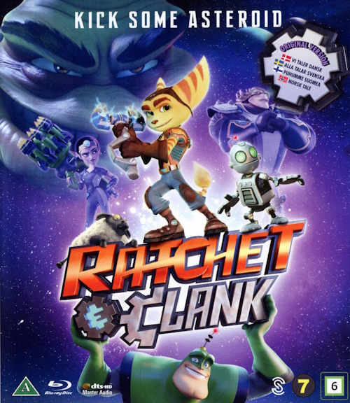 bluray-ratchet-clank-fram Bluray - Ratchet & Clank framsida