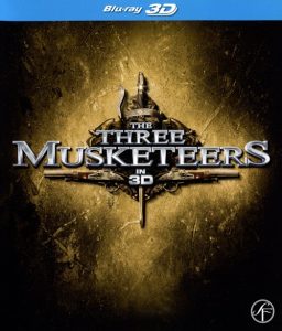 Bluray - Three Musketeers (2011) (3D) front cover