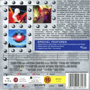 Bluray - Heavy Metal (1981) baksida