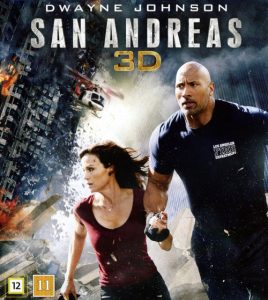 Bluray - San Andreas (3D) front cover