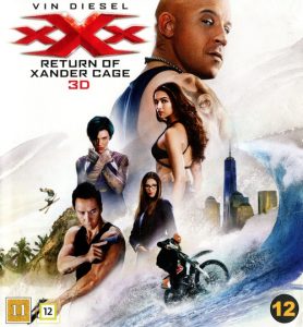 Bluray - xXx: Return of Xander Cage (3D) front cover