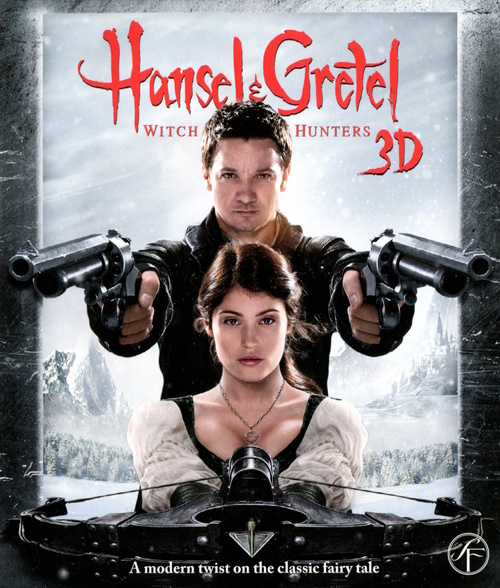 BLURAY3246 Bluray - Hansel & Gretel - Witch Hunters (3D) front cover