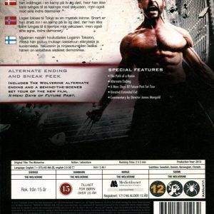 Bluray - Wolverine (Unleashed Extended Edition) (3D) back cover