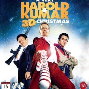 Bluray - A Very Harold & Kumar 3D Christmas front cover