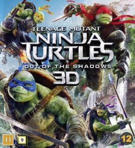 Bluray - Teenage Mutant Ninja Turtles: Out of the Shadows (3D) front cover