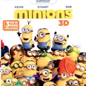 Bluray - Minioner (3D) front cover