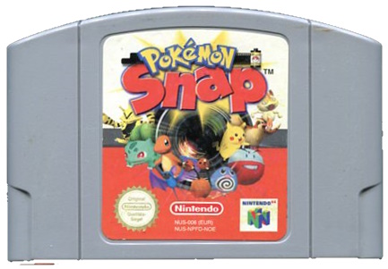 N64-Ö-002 Nintendo 64 - Pokemon Snap (NOE) game cart
