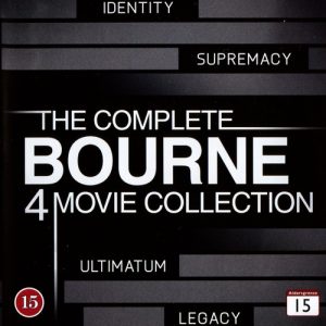 Bluray - Bourne 4 Movie Collection front cover