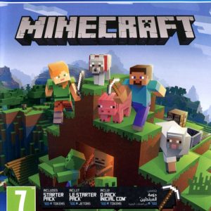 Playstation 4 - Minecraft framsida