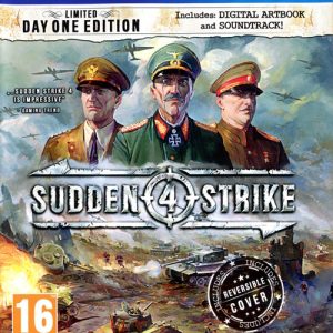 Playstation 4 - Sudden Strike 4 day one front cover