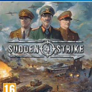 Playstation 4 - Sudden Strike 4 front cover