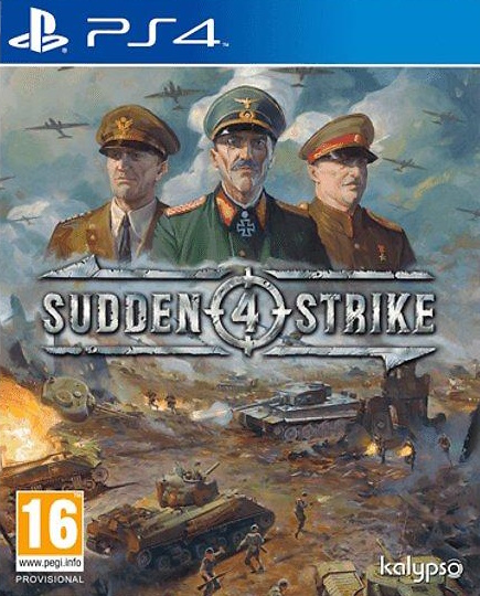 Playstation 4 - Sudden Strike 4 front cover