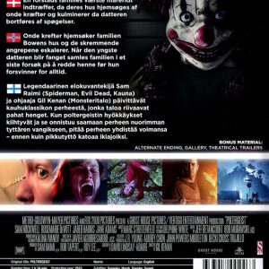 DVD - Poltergeist (2015) back cover