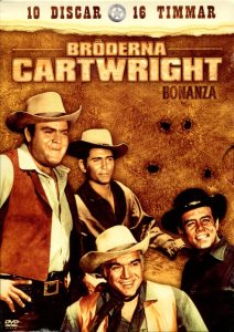 DVD - Bröderna Cartwright Box (10-disc) framsida