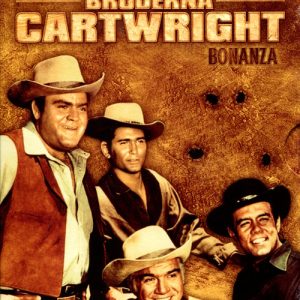 DVD - Bröderna Cartwright Box (10-disc) framsida