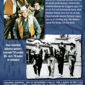 DVD - Bröderna Cartwright - Day of Reckoning back cover