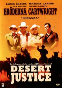 DVD - Bröderna Cartwright - Desert Justice front cover