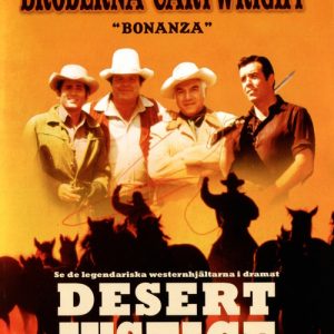 DVD - Bröderna Cartwright - Desert Justice front cover