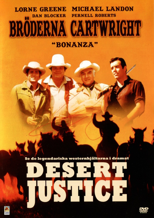 DVDBOX1776 DVD - Bröderna Cartwright - Desert Justice front cover