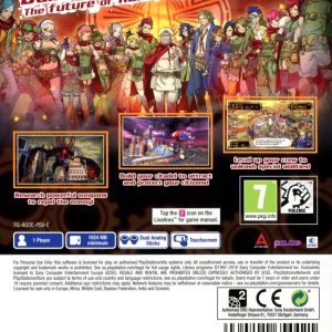 Playstation Vita - Aegis of Earth: Protonovus Assault back cover