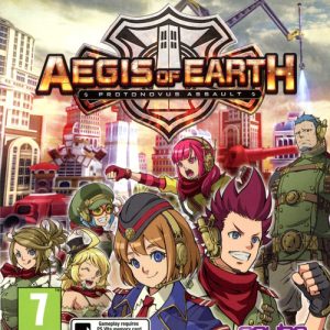 Playstation Vita - Aegis of Earth: Protonovus Assault front cover