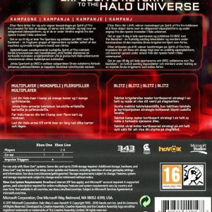 XBOX One - Halo Wars 2 back cover